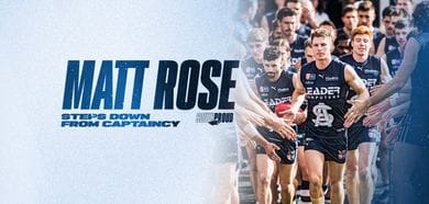 Matt Rose steps down from the Captaincy